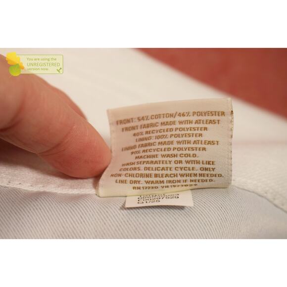 Threshold Blackout Henna Rod Pocket Curtain Panel 50x63" White (Snag)* - Picture 5 of 5